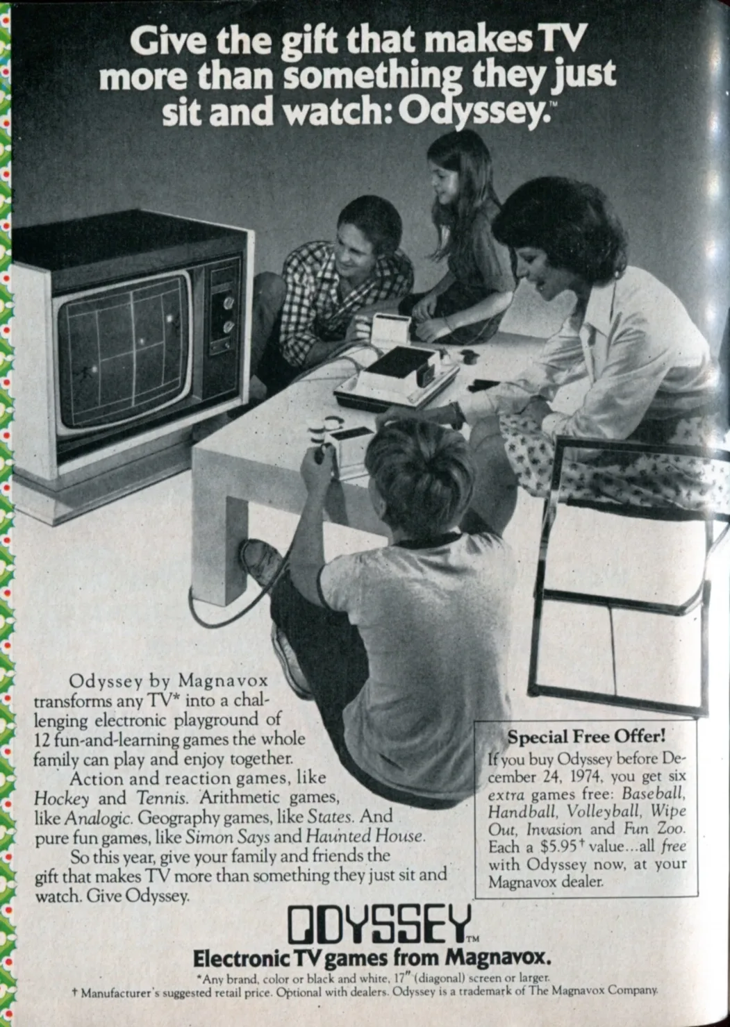 Reklama Magnavox Odyssey. By SenseiAlan.