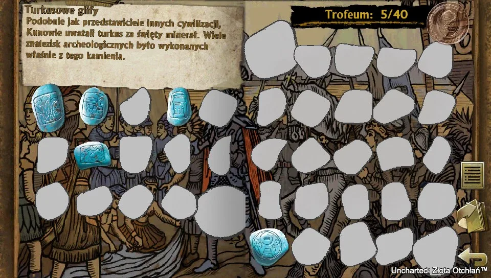 Glify, dokumenty, zdjęcia... jest tu dużo do zebrania. Grafika prywatna.