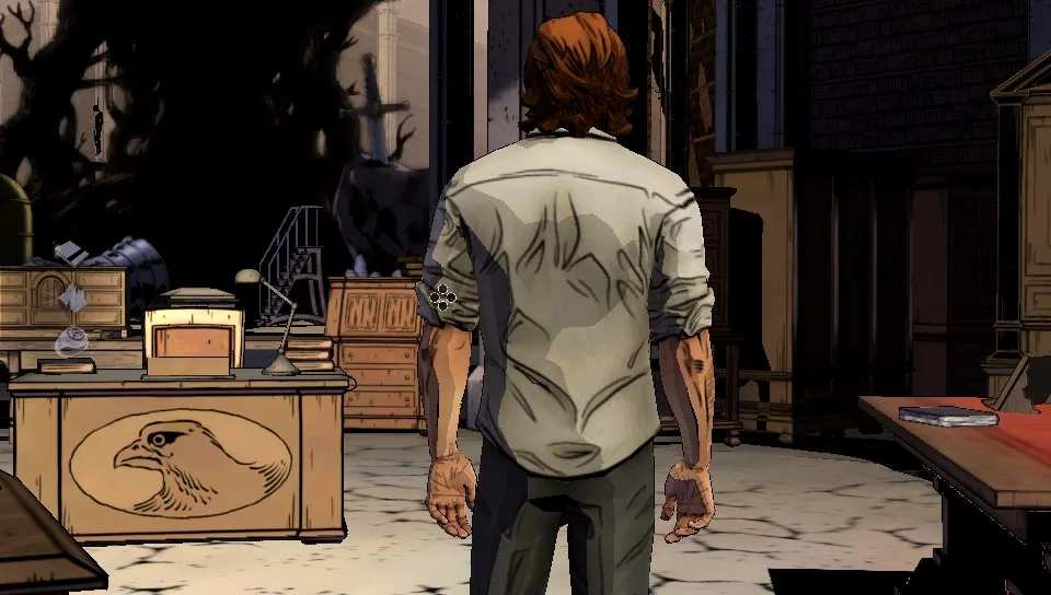 Biuro Śnieżki w The Wolf Among Us. Archiwum prywatne.