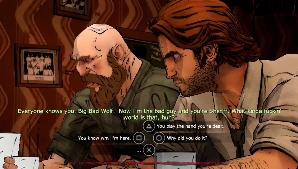 Klasycznie gry Telltale oferują cztery opcje dialogowe. Archiwum prywatne.