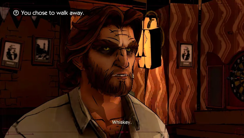 Jedna z wilczych form Bigby'ego. Archiwum prywtane.