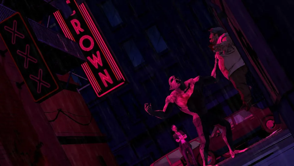 W swojej wilkołaczej formie Bigby jest silni, a zranić go może jedynie srebro. Archiwum prywatne.