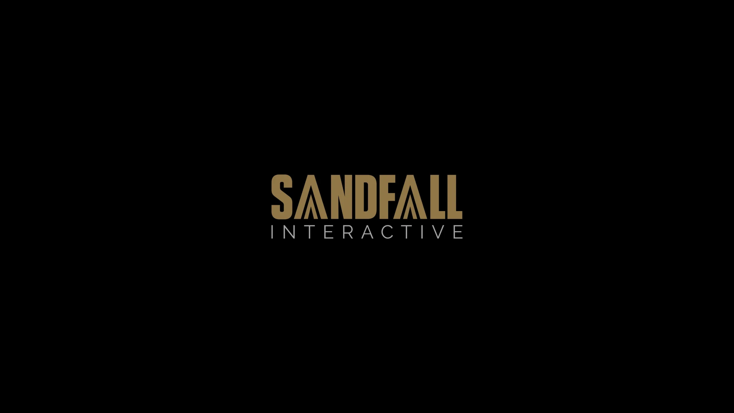 Logo Sandfall Interactive. Archiwum prywtane.