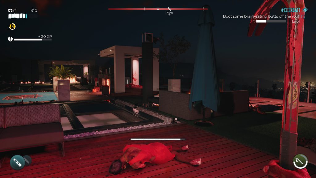 HUD w Dead Island 2. Zdjęcie prywatne.