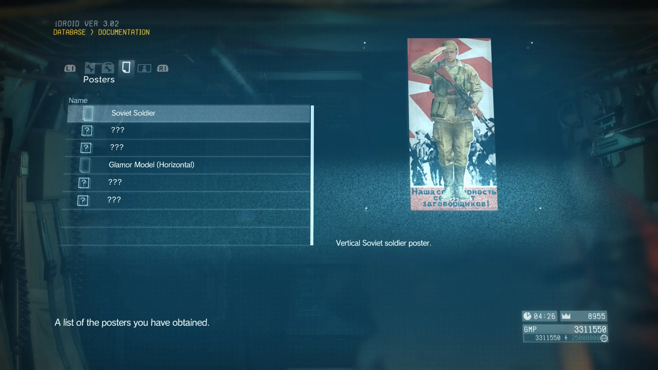 Propagandowe plakaty (i nie tylko) można zebrać w formie przedmiotów kolekcjonerskich podczas gry. Grafika prywatna.