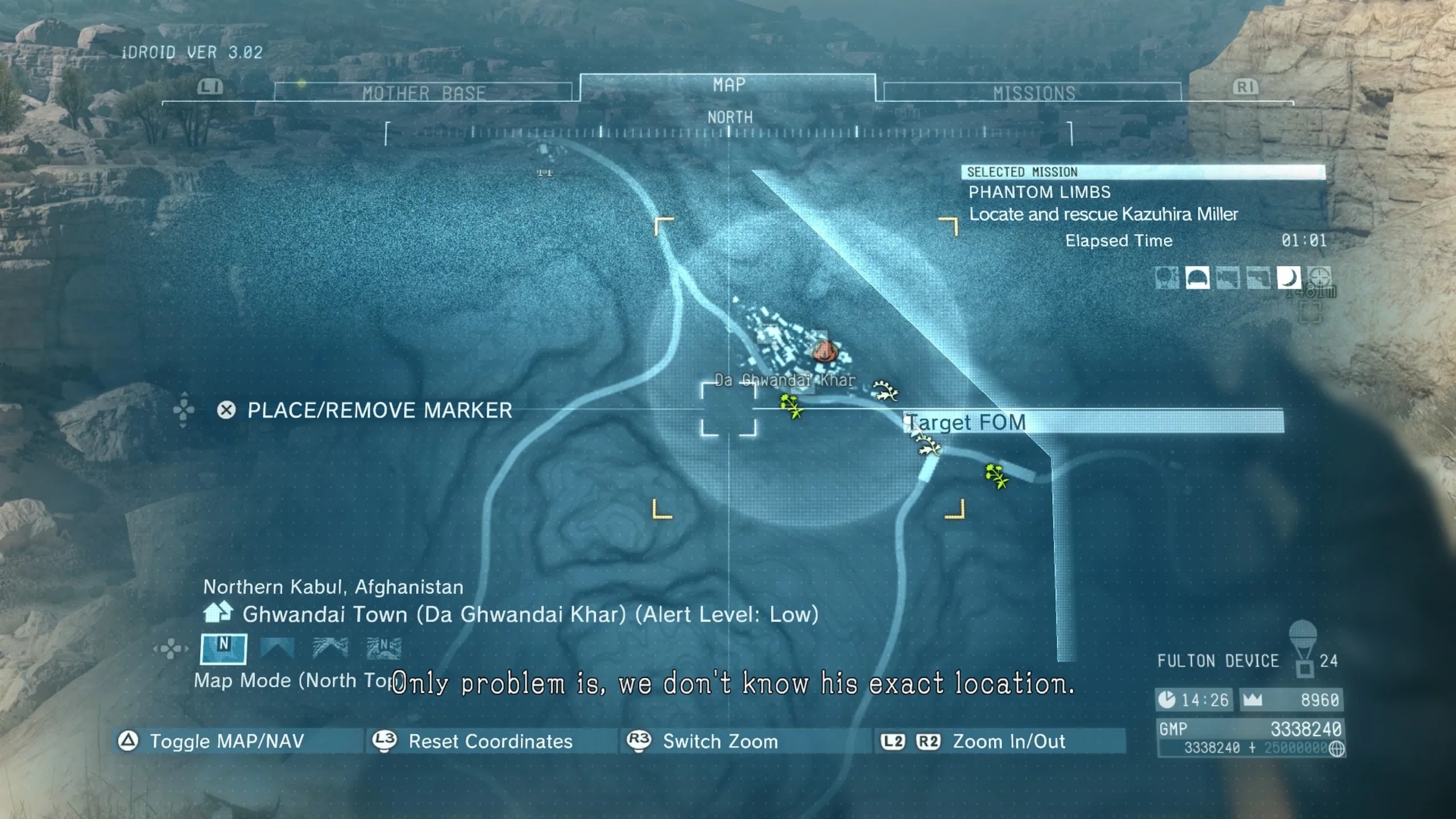 System GPS w iDroidzie. Grafika prywatna.