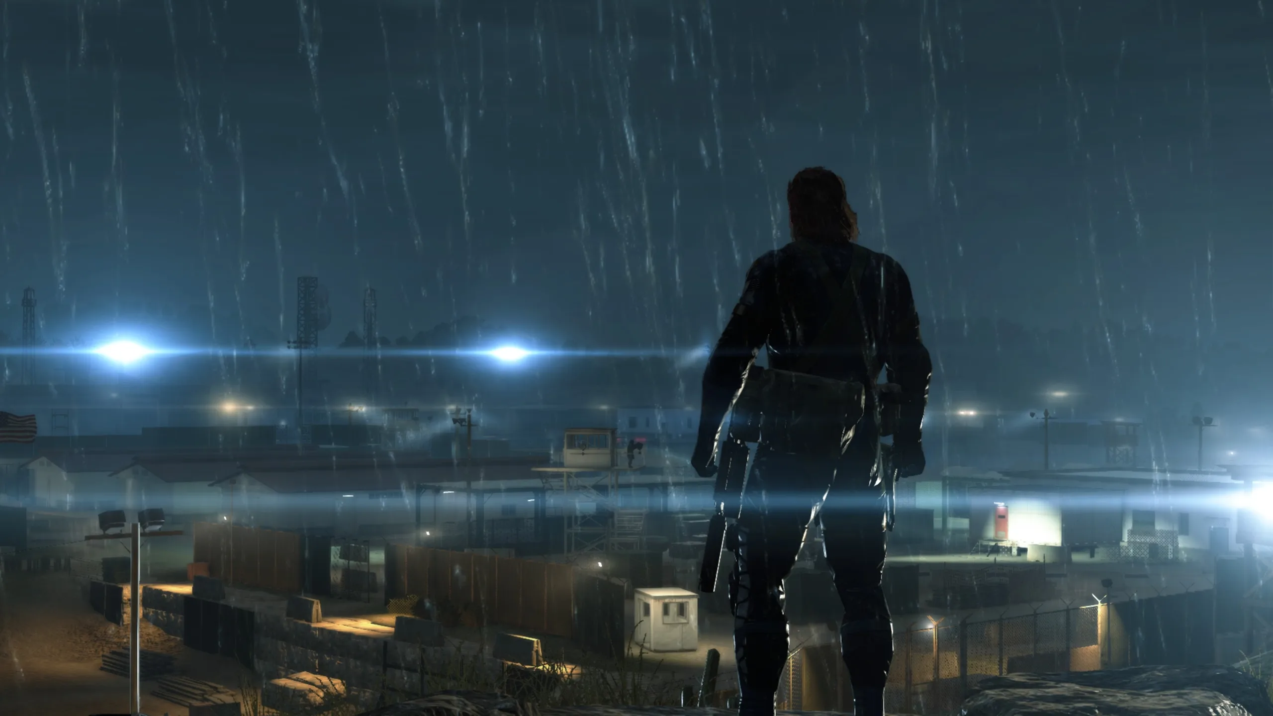 Obóz Omega, który Snake musi zinfiltrować. Grafika prywatna.