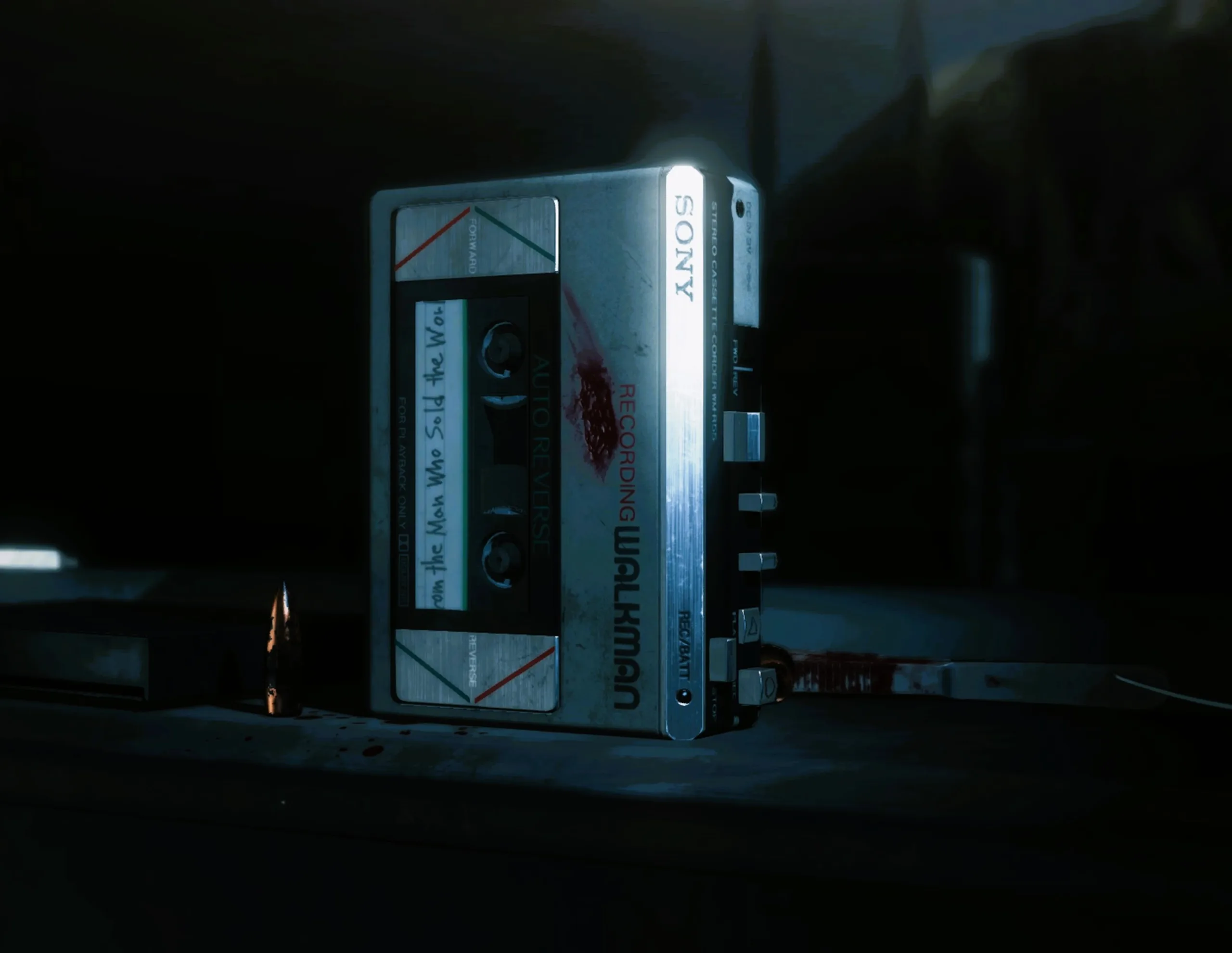 Walkman używany przez Snake'a. Grafika prywatna.