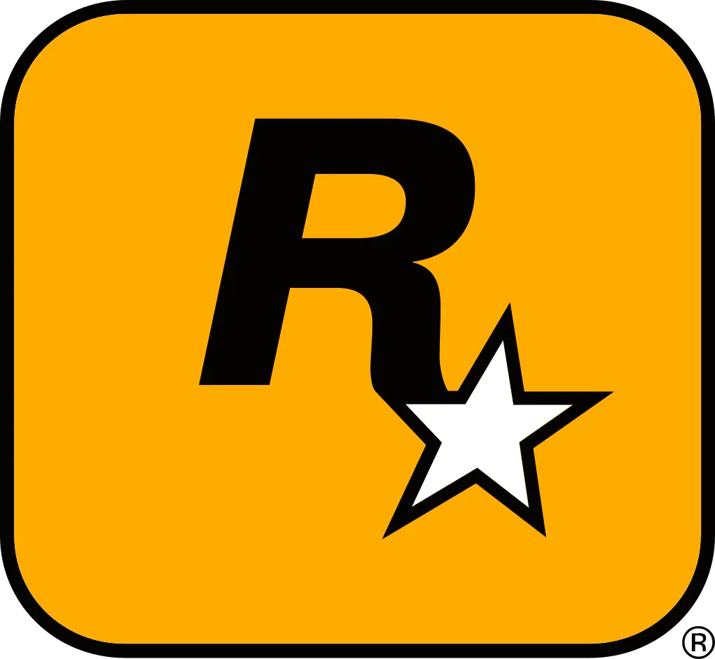 Logo Rockstar Games. Domena publiczna.