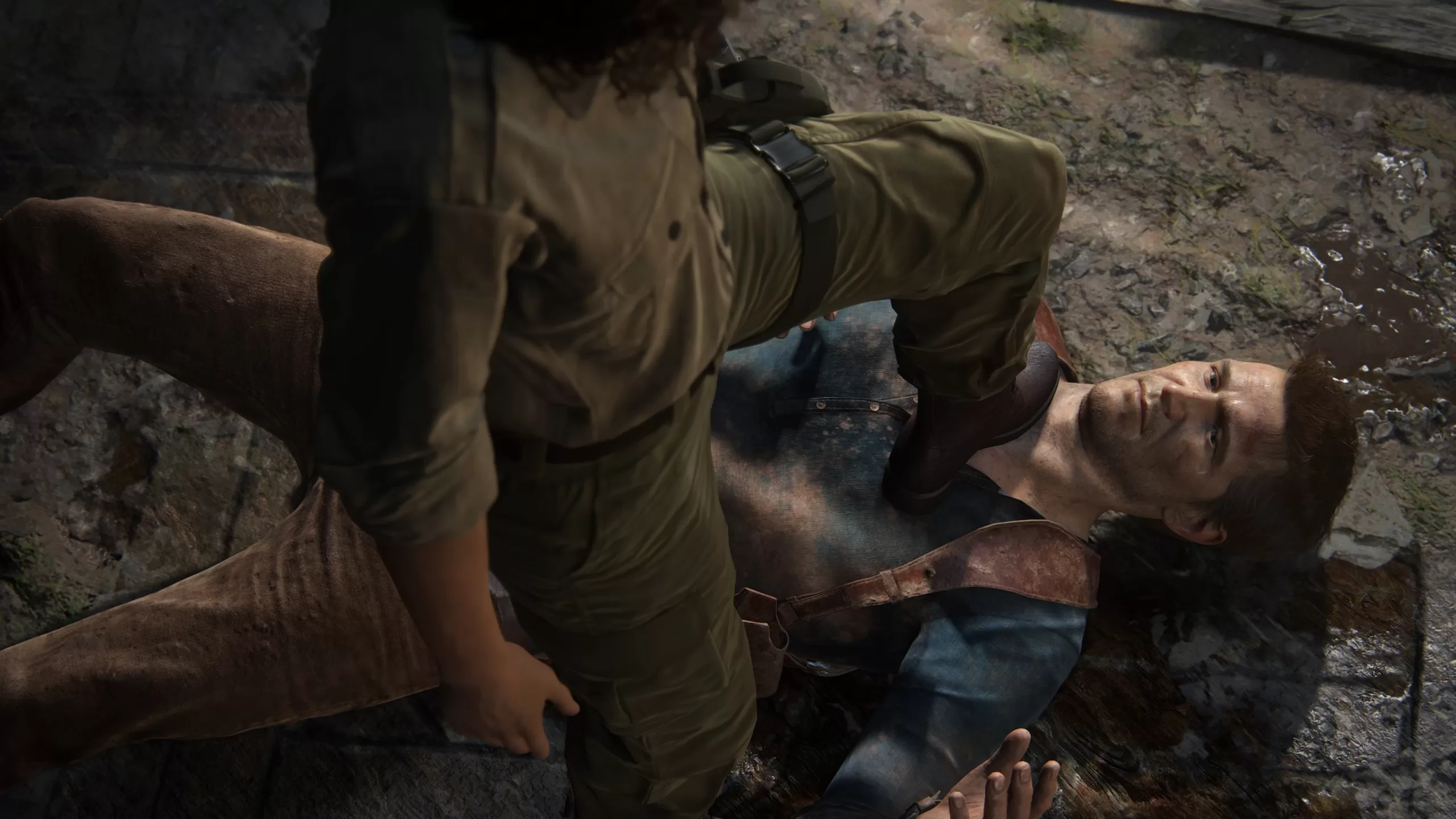 Zamknięty bohater, Nathan Drake z Uncharted 4: Kres Złodzieja (Naughty Dog, 2015). Grafika prywatna.