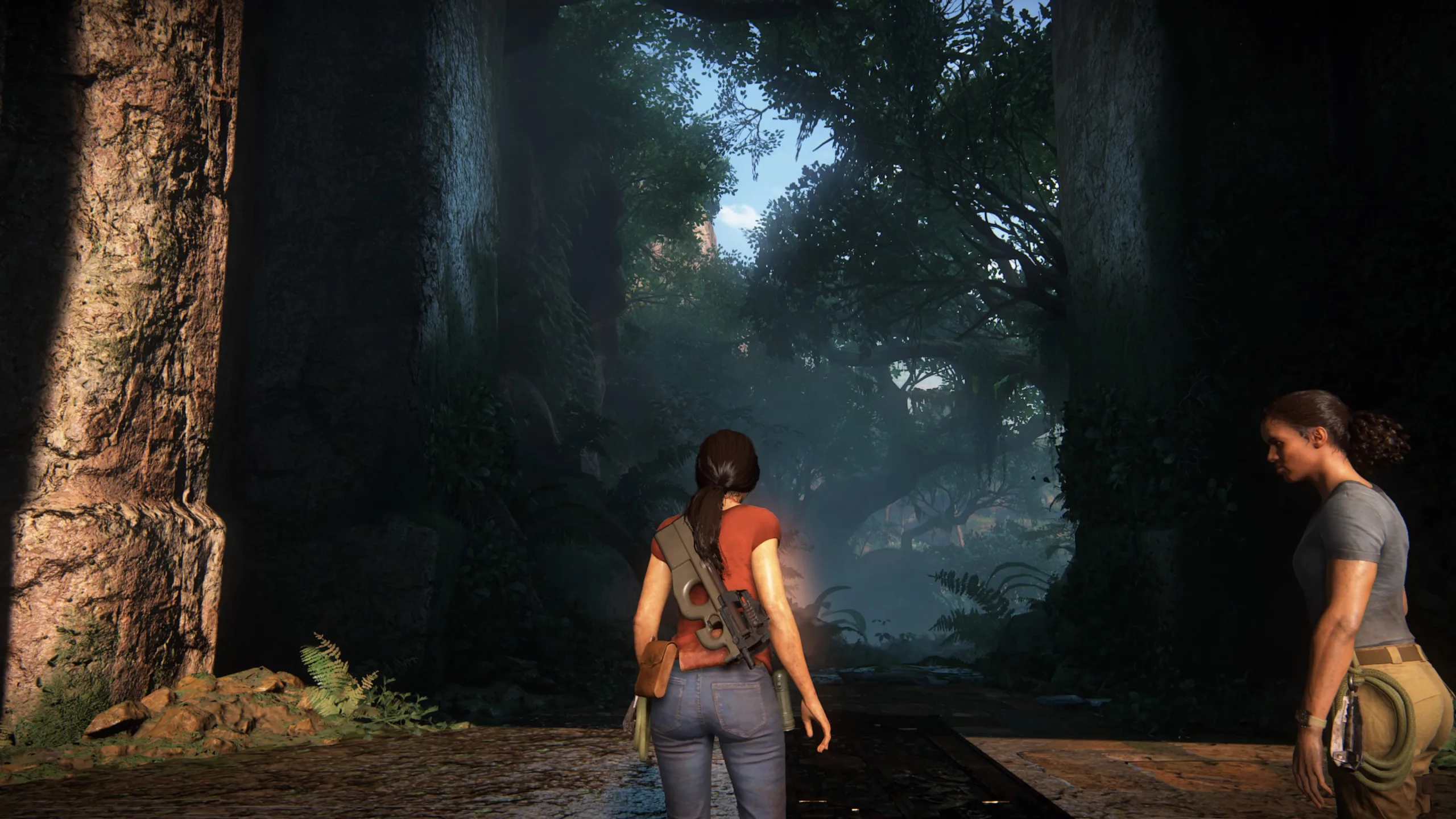 Uncharted: Zaginione Dziedzictwo z 2017 roku. Grafika prywatna.